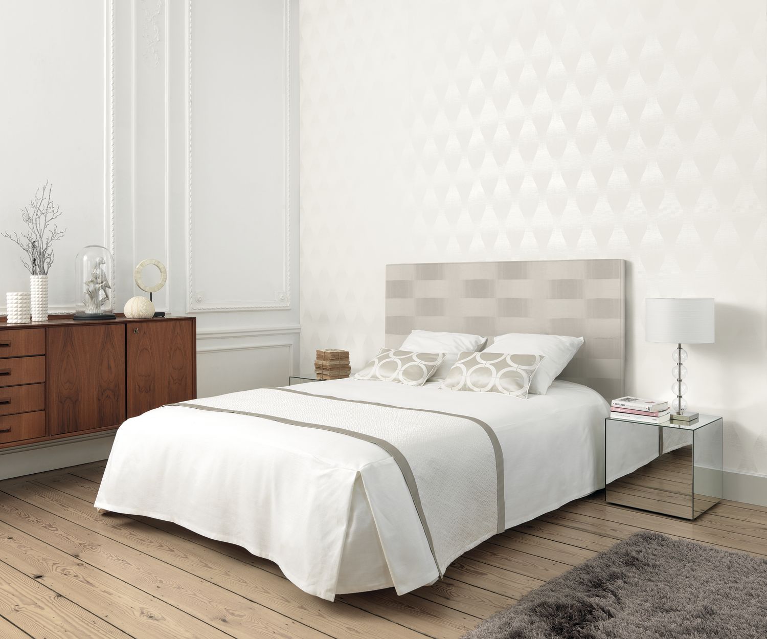 Mid-century modern bedroom