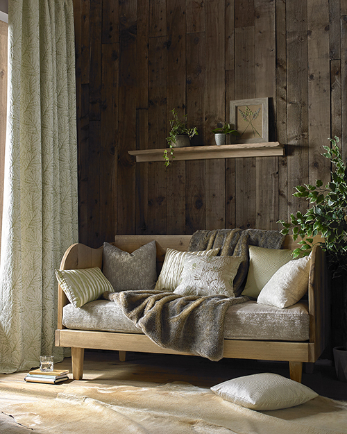 Rustic decor reading corner