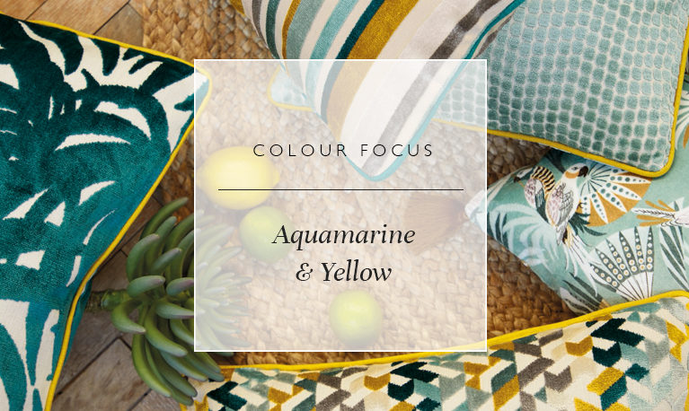 Colour Focus: Aquamarine and Yellow