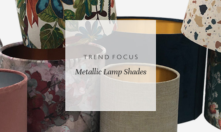 Trend Focus: Metallic Lamp Shades