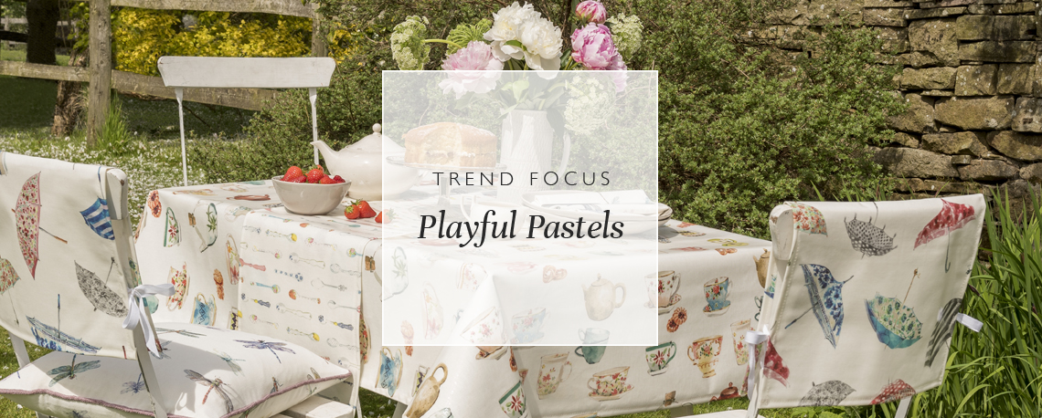 Trend focus: playful pastels