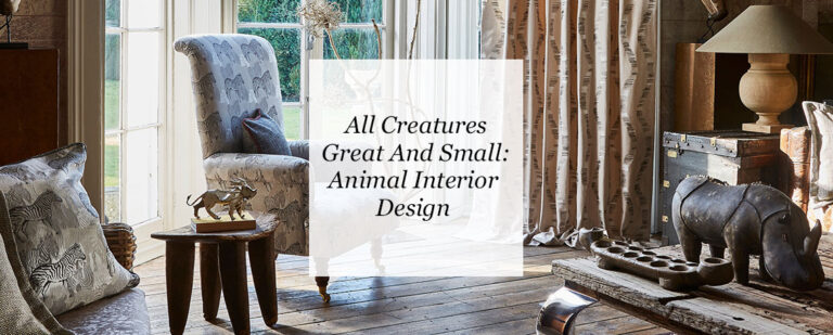 All Creatures Great And Small: Animal Interior Design thumbnail