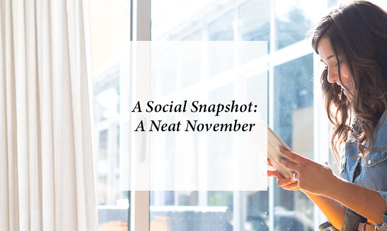 Social Snapshot: A Neat November