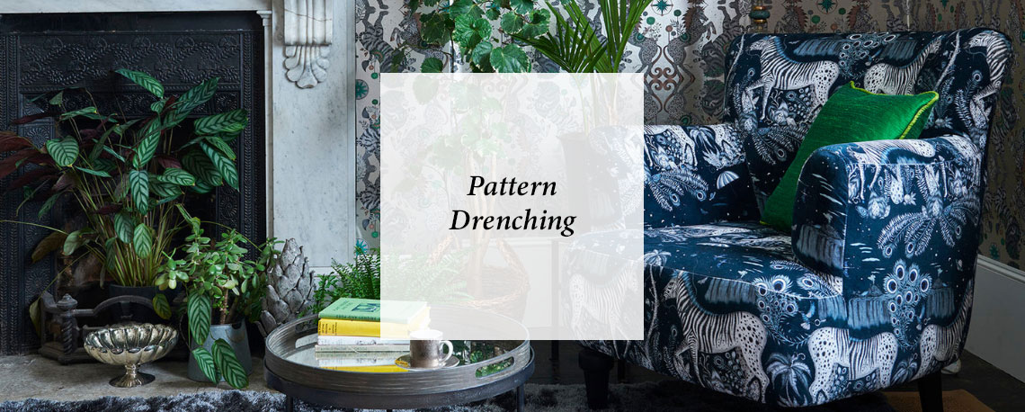 Pattern Drenching: The Art of Bold Interiors